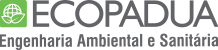 Logo Ecopadua Engenharia Ambiental e Sanitária Logo da Ecopadua Engenharia Ambiental e Sanitária com design moderno e ecológico.